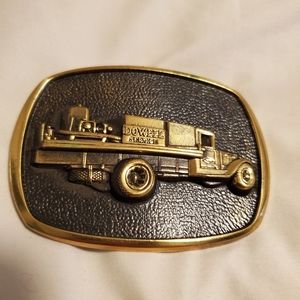 Vintage Brass Belt Buckle